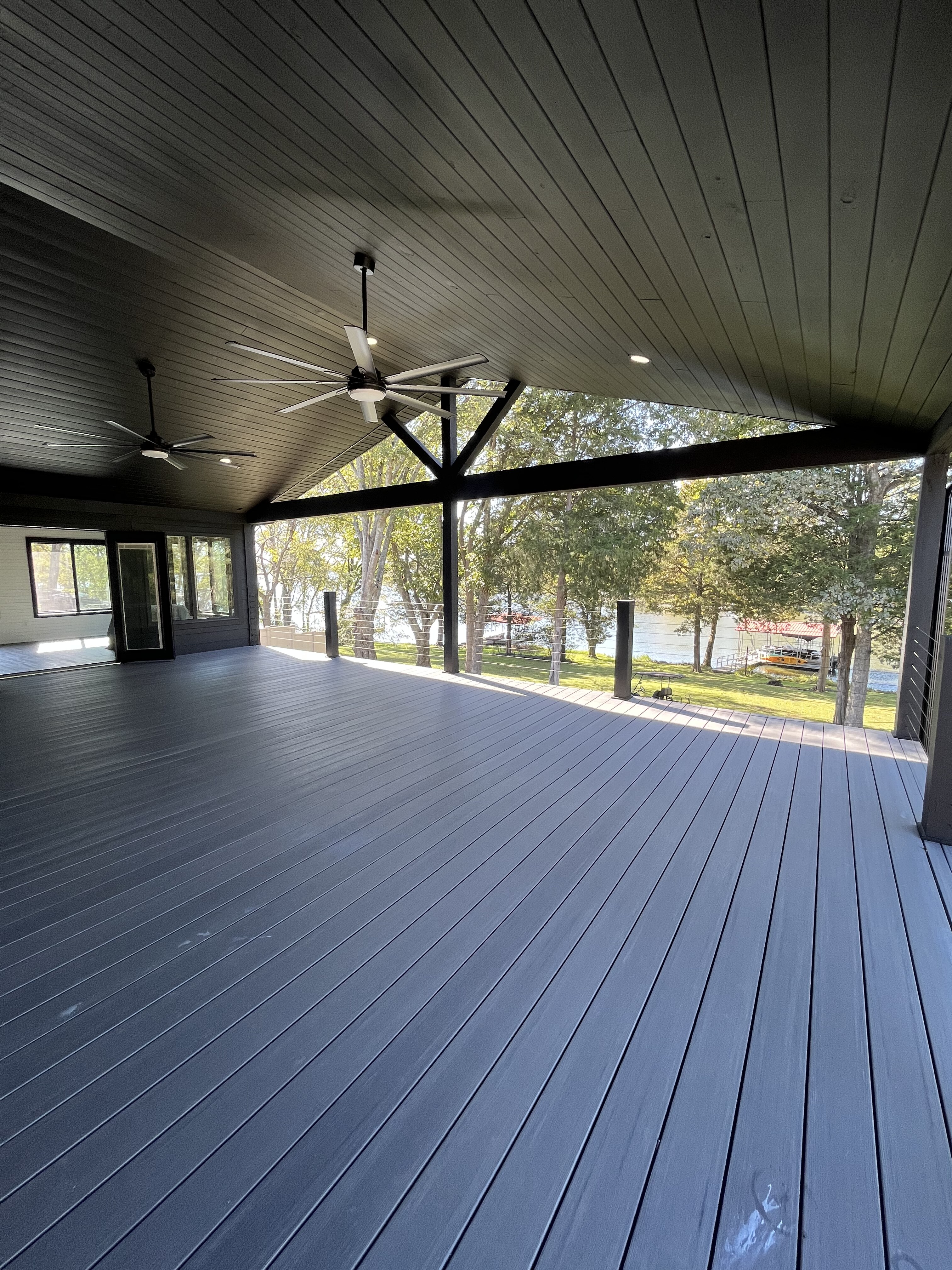 Covered deck and outdoor living project